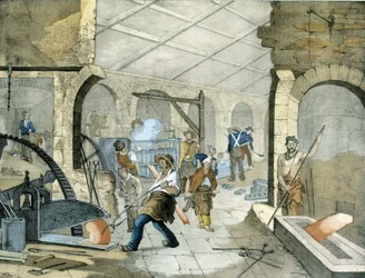 Takomot - Jansonin litho. 1800-luvulla.