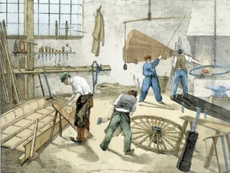 Jansonin litho. 1800-luvulla.