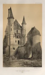 Kuvankaunis arkkitehtuuri tai 1400-luvun monumentit. Ja XVI. Vuosisatoja: XV ja XVI vuosisadan Ranskan linnat: Pl. 82, Sart-l