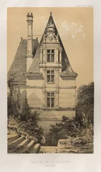 Viehättävää arkkitehtuuria tai 1400-luvun monumentteja. Ja XVI. Vuosisatoja: Chateaux De France XV ja XVI vuosisadalla: Pl. 37, Château De La Ranciere (Maine et Loire)
