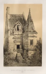 ...pl. 86, entinen Gisy-Les-Nobles Yonnen linna, 1860.