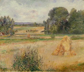 Maisema, Eragny (öljy kankaalle)