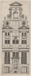 Hollantilainen julkisivukorkeus: pl. 3