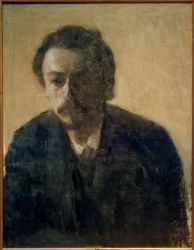 Omakuva V.Hammershöi, 1891
