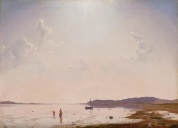 Näkymä Roskilde Fjordille lähellä Frederikssundia, Seelanti