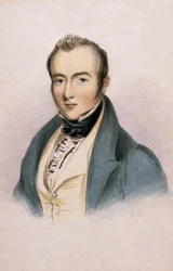 Edesmennyt herra W H MacNaughton, poliittinen palvelu, n. 1841 (väri litho)