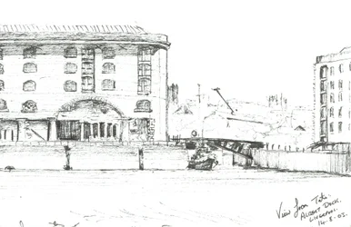 Albert Dock Liverpool, 2003, (Tussi paperille)