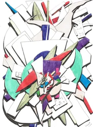 Atop, 2017, (värillinen muste paperille)