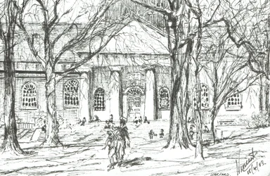 Harvard Boston USA, 2003, (muste paperille)