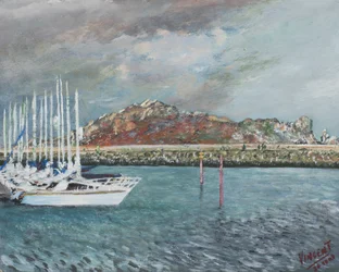 Howth, Irlanti, 2001, (Akryyli kankaalle)