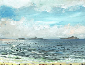 Iona Beach, 2007, (akryyli kankaalle)