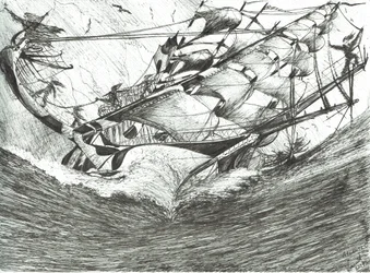 Storm Creators Arctic Ocean, 2017, (muste paperille)