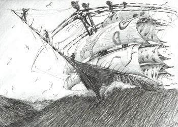 Storm Creators Barents Sea, 2017, (muste paperille)