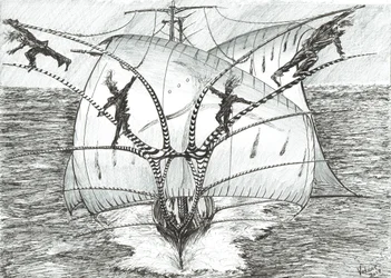 Storm Creators Bismarck Sea, 2017, (muste paperille)
