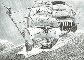 Storm Creators Irish Sea, 2017, (muste paperille)