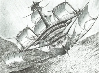 Storm Creators Risser-Larson Sea, 2017, (muste paperille)