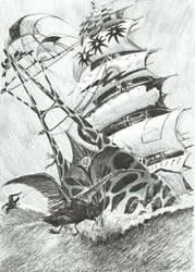 Storm Creators Timor Sea, 2017, (muste paperille)
