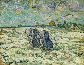 Kaksi talonpojan naista, 1890.