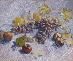 Rypäleet, sitruunat, päärynät ja omenat, 1887