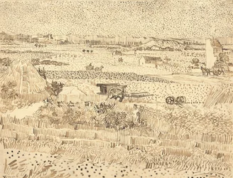 Sadonkorjuu - La Craun tasanko, 1888