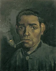 Miehen pää, 1884-1885