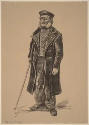 Seisova orpo mies