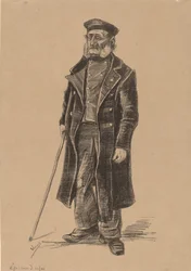 Köyhien talon asukkaat, seisova, 1882.