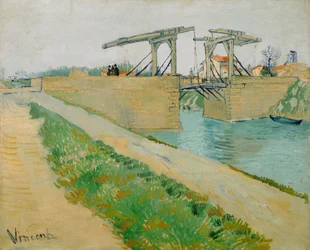 Langlois Bridge, maaliskuu 1888 (öljy kankaalle)