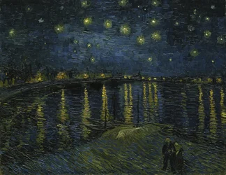 Tähtikirkas yö, 1888