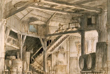 Lavastus Francesco Bagnara, Normalle, Vincenzo Bellinin (1801-1835) ooppera, esitetty La Fenice -teatterissa Venetsiassa