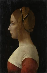 Nuoren naisen muotokuva, n. 1490.
