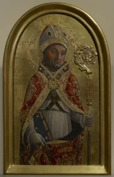 Pyhä Sirus, noin 1460 (tempera paneelille)