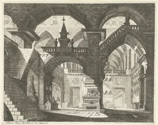 Kerkinterieur Teatterikohtausten Caprici (sarjan nimi)