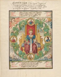 Philosophy Enthroned, 1500-luvun puoliväli.