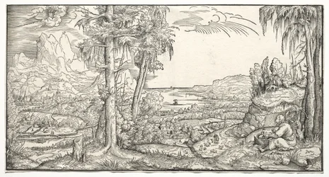 Pyhä Johannes Patmoksen saarella, n. 1545-55.