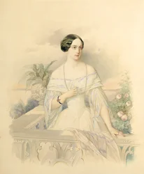 Suurherttuatar Olga Nikolajevnan muotokuva, 1846 (wc pahville)