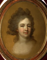 Württembergin keisarinna Maria Feodorovnan Sofia Dorothean muotokuva 1759-1828, 1796