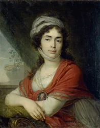 Maria Marfa Dmitrievna Duninan muotokuva, os. Norova, 1799