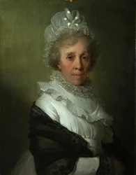 Prinsessa Natalya Petrovna Galitzinen muotokuva 1741-1837, 1800-luku
