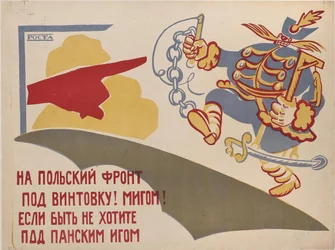 Puolan rintamalle!, 1920.