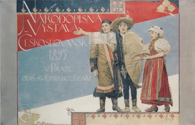 Etnografisen näyttelyn juliste, 1894