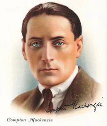 Compton Mackenzie, 1937. Artistit: Unknown, WD & HO Wills.