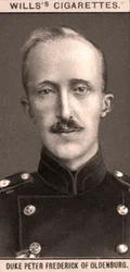 Oldenburgin herttua Peter Frederick, 1908.