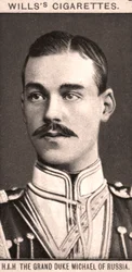 H.I.H. Venäjän suurherttua Mikael, 1908.