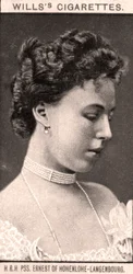 H.R.H, PSS. Ernest Hohenlohe-Langenbourgista, 1908.