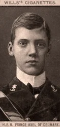 H.R.H. Tanskan prinssi Axel, 1908.