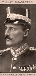 H.R.H. Ruotsin prinssi Charles, 1908.