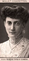 H.R.H. Tanskan prinsessa Thyra, 1908.