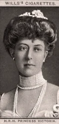 H.R.H. Prinsessa Victoria, 1908.