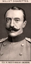 H.S.H, PR. Ernest Hohenlohe-Langenbourgista, 1908.